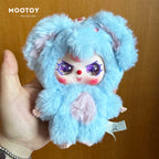 Baby Threecute plush blind box, whole box, brand new Three generations of cute miniature