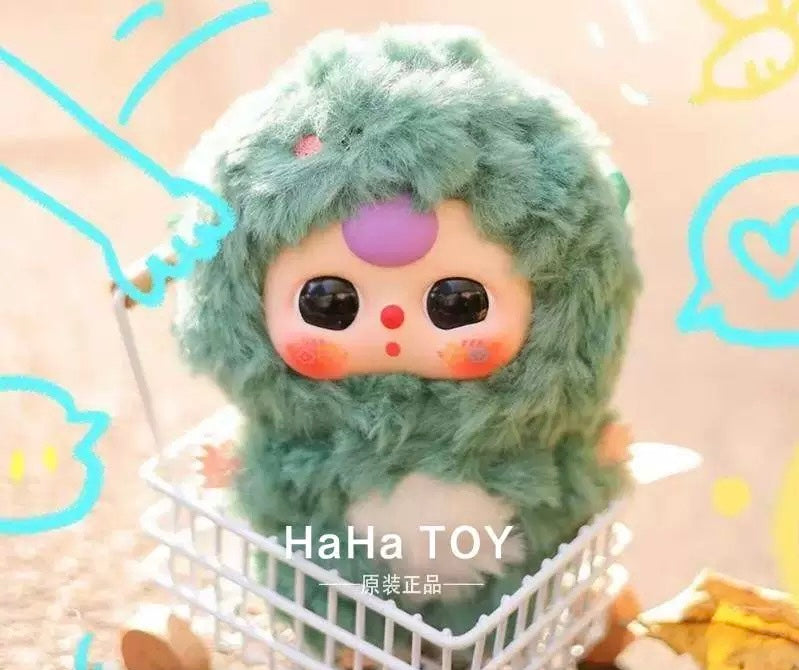 Baby Three Big cute plush cute cute trendy play surrounding dolls