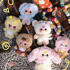 Baby Three Big cute plush cute cute trendy play surrounding dolls
