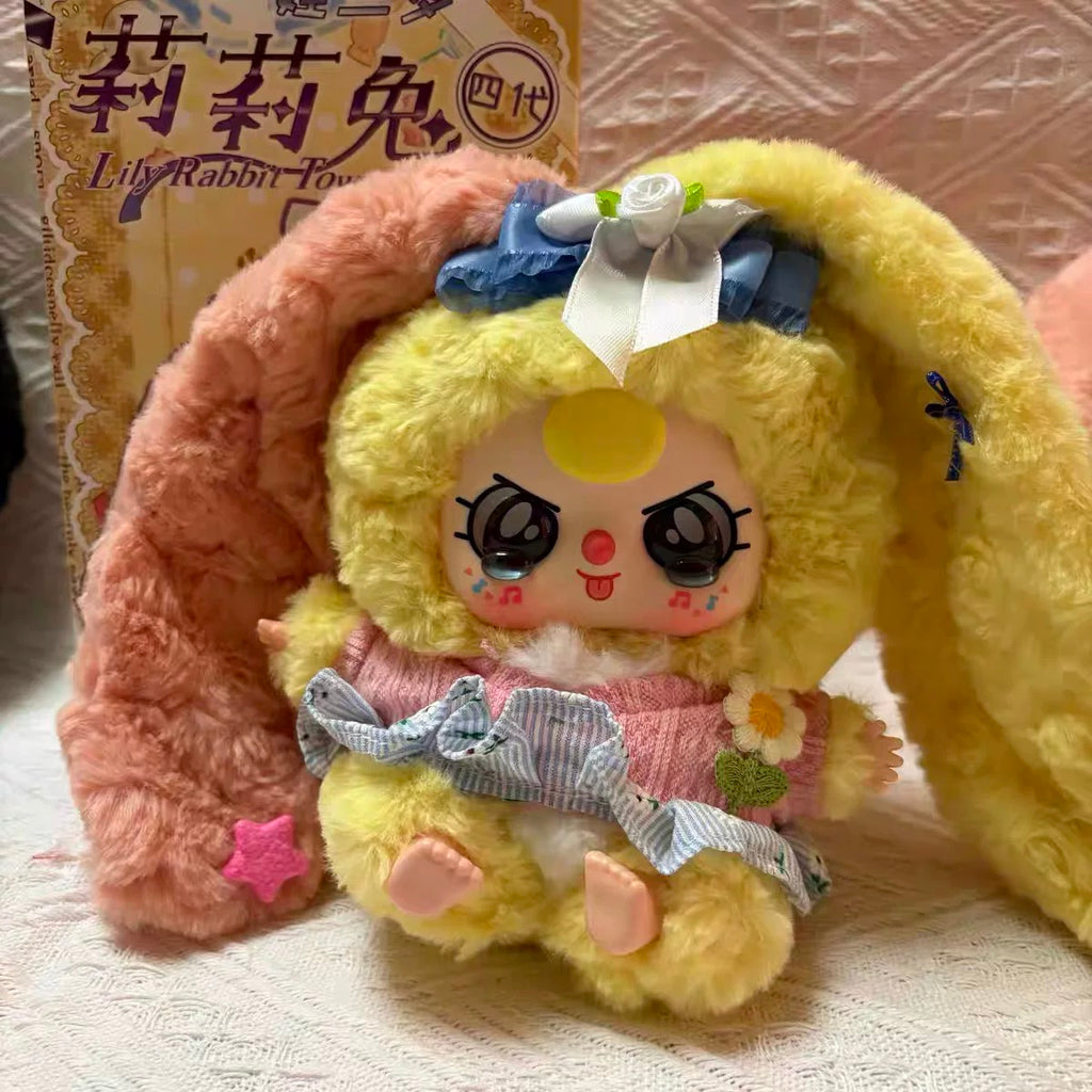 Baby 3-year-old Lily Rabbit 4th generation plush blind box