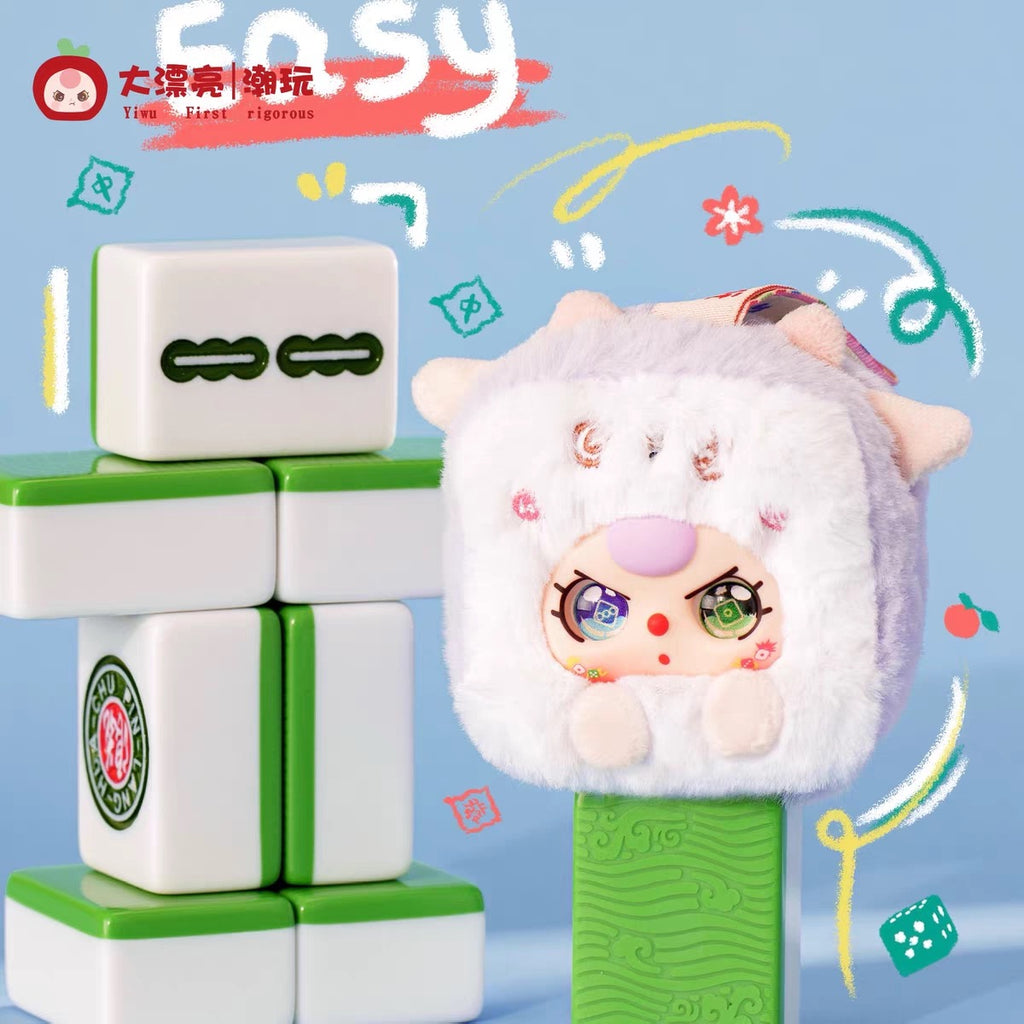 BABY THREE T Mahjong Series Plush Blind Box Figure