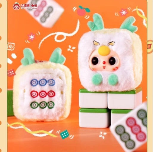 BABY THREE T Mahjong Series Plush Blind Box Figure