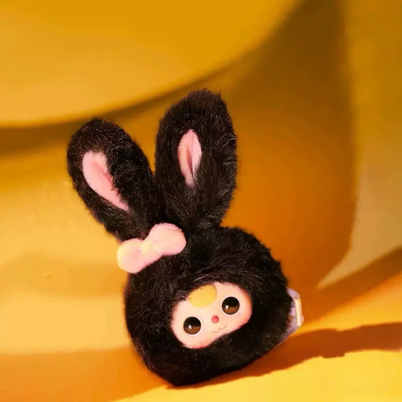 Baby three-year-old mini animal head small plush series trendy blind box