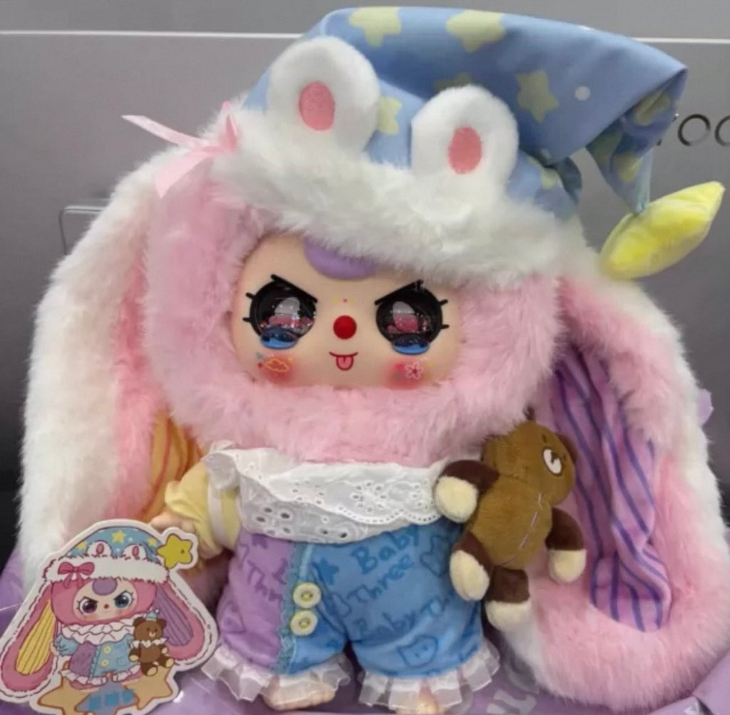 Baby three-year-old sweet dream 100% plush blind box cute rabbit hand-made pendant