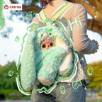 Baby three three-year-old hug baby backpack plush backpack cute doll girl bag gift 400%