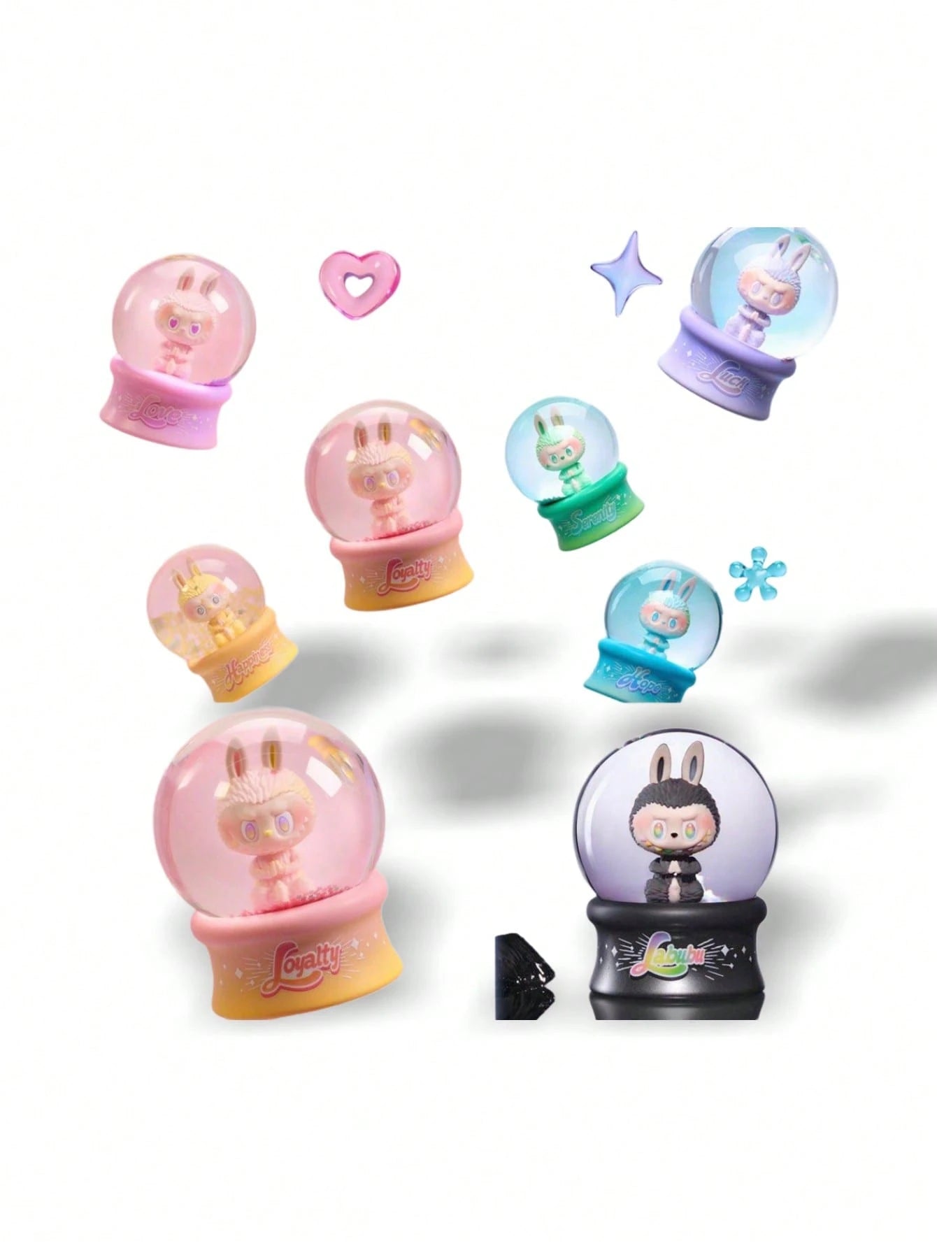 POPMART LABUBU Big Into Energy Crystal Ball Gift Figurine Blind Box