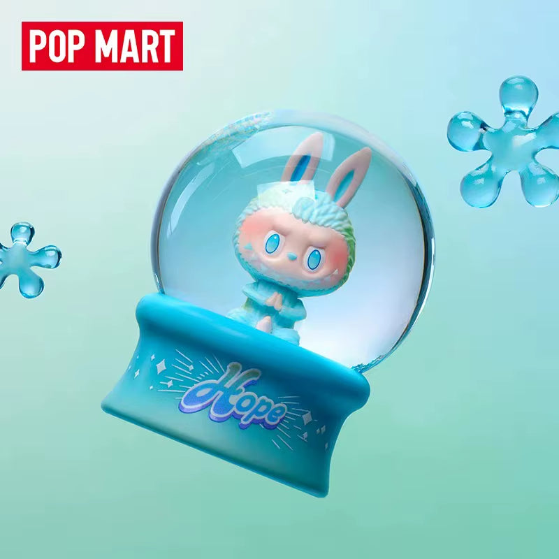 POPMART LABUBU Big Into Energy Crystal Ball Gift Figurine Blind Box