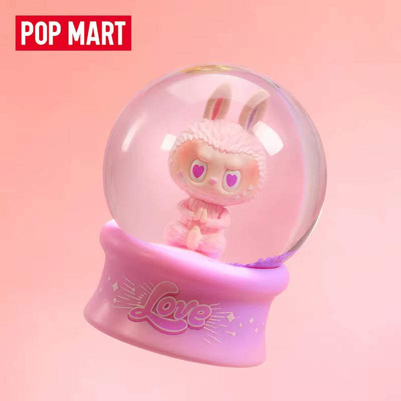 POPMART LABUBU Big Into Energy Crystal Ball Gift Figurine Blind Box