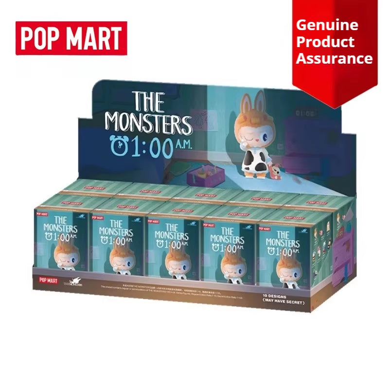 Pop Mart THE MONSTERS Labubu 1 AM Series Blind Boxes Labubu Figurines Christmas Gifts