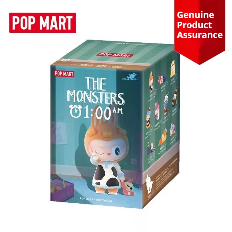Pop Mart THE MONSTERS Labubu 1 AM Series Blind Boxes Labubu Figurines Christmas Gifts