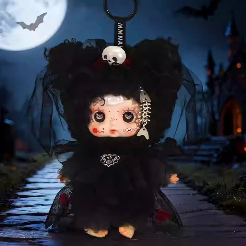 Genuine MMSUGER BABYA Toffee Baby Night Elf Party Series Plush Pendant Blind Box Hand-held Office Doll