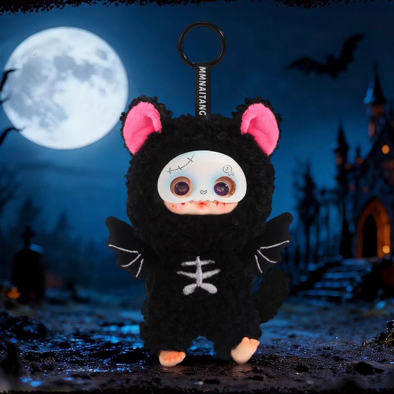Genuine MMSUGER BABYA Toffee Baby Night Elf Party Series Plush Pendant Blind Box Hand-held Office Doll