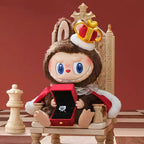 POP MART THE MONSTERS New LABUBU KING H370mm Let's Checkmate Plush Toy