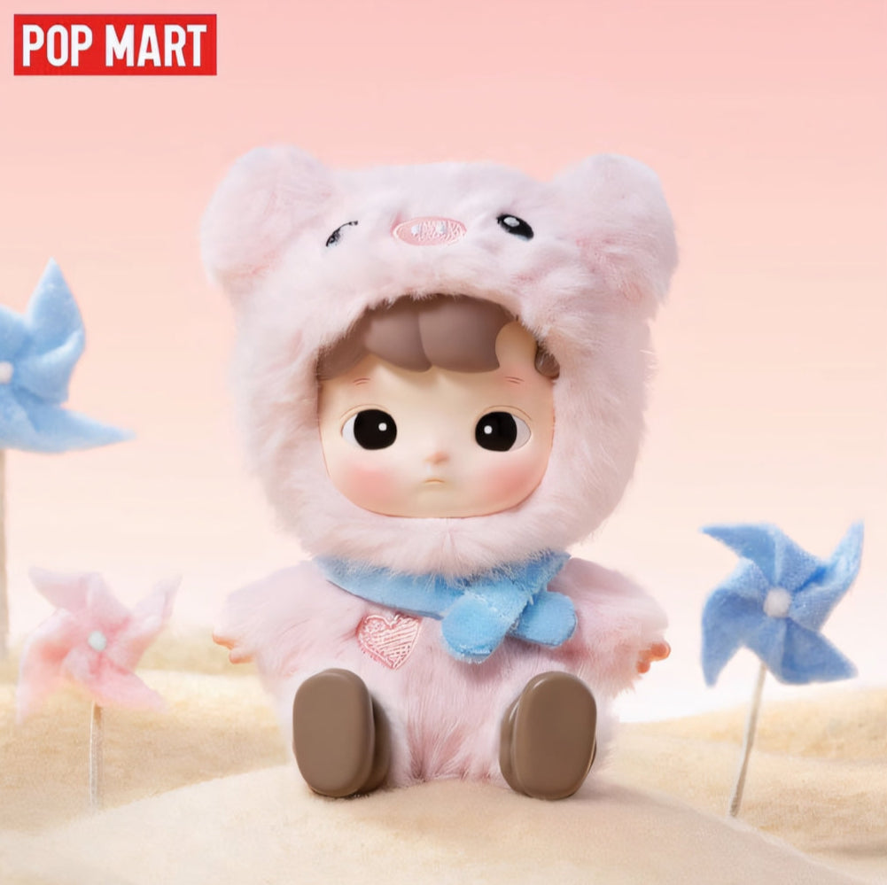 POPMART HACIPUPU Animal Stickers Series Figures Blind Box Trendy Toys Doll Gifts