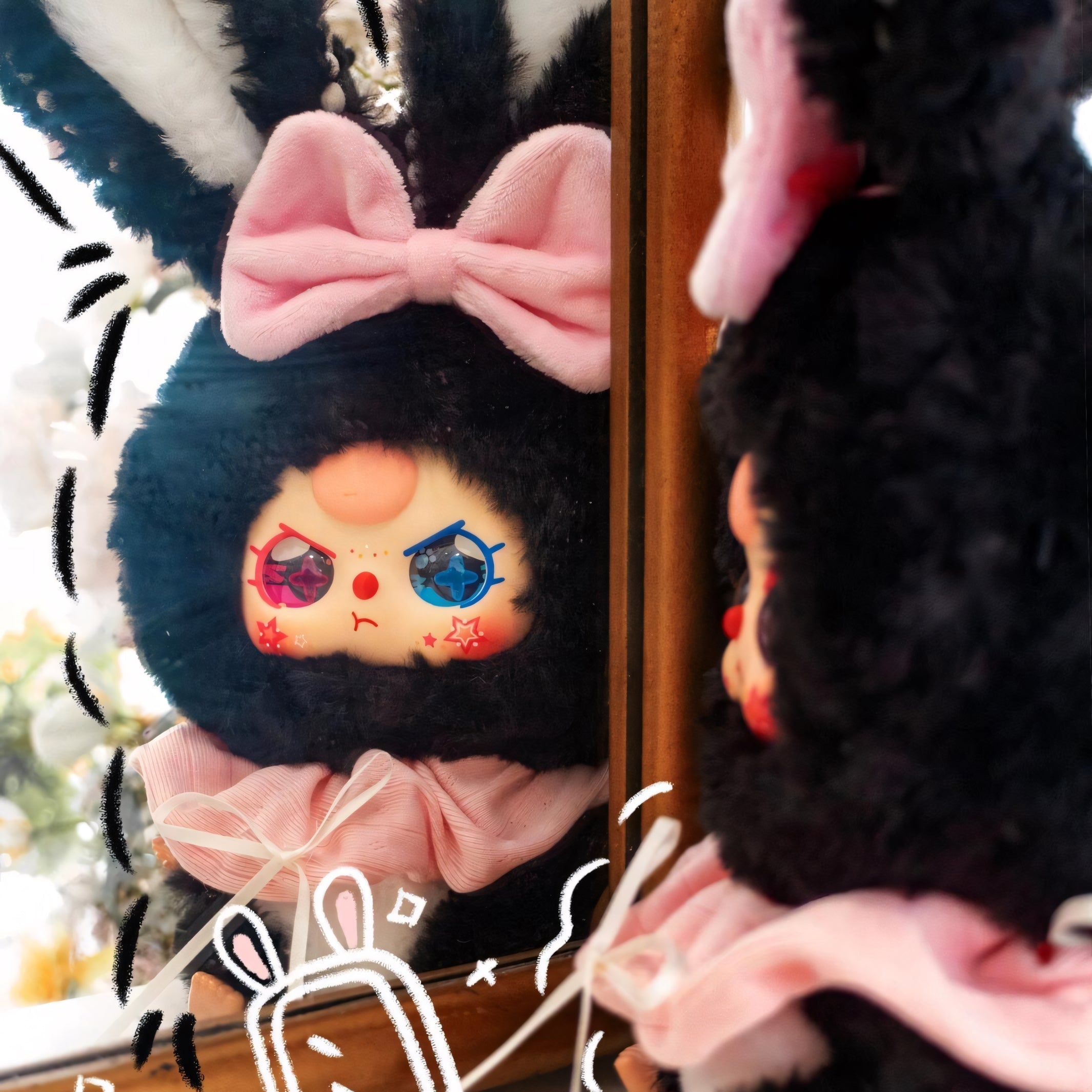 Baby three years old Lily Rabbit Town 2nd generation plush blind box end box