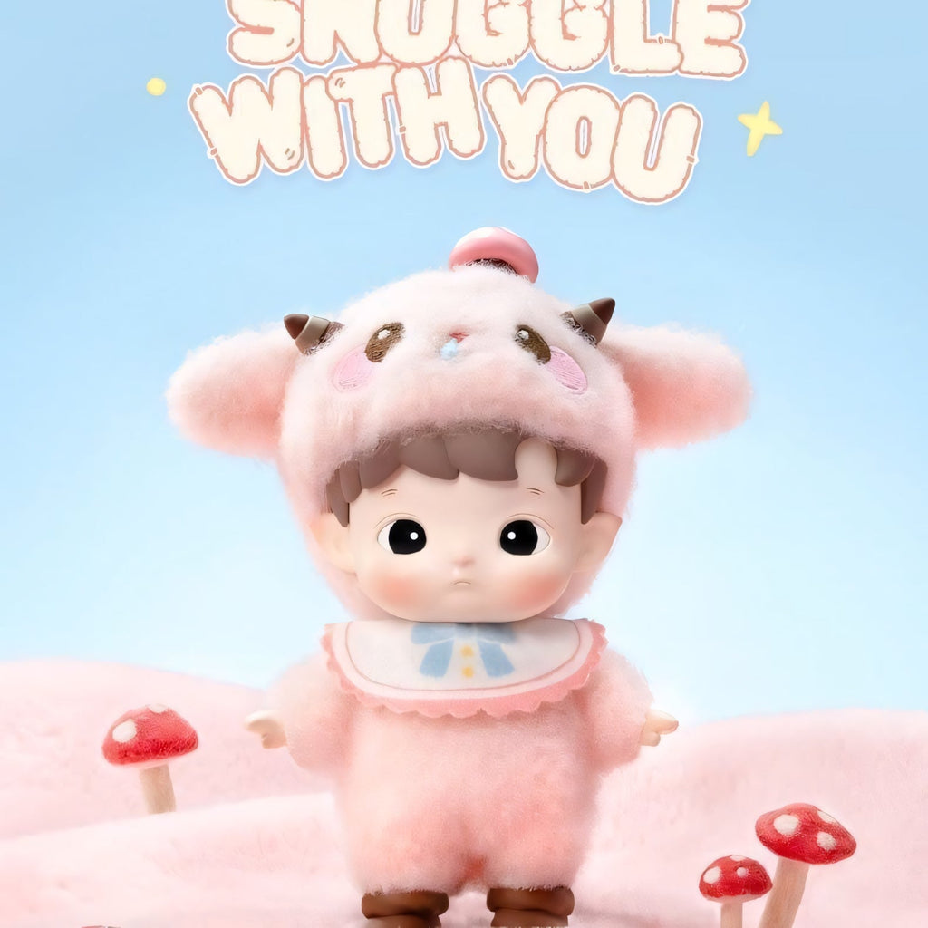 POPMART HACIPUPU Animal Stickers Series Figures Blind Box Trendy Toys Doll Gifts