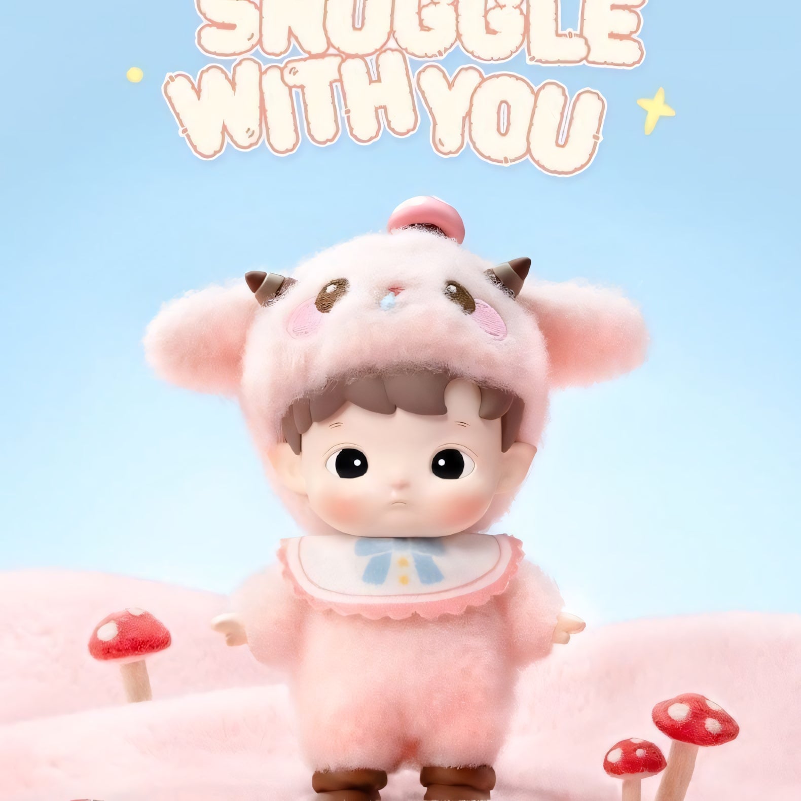 POPMART HACIPUPU Animal Stickers Series Figures Blind Box Trendy Toys Doll Gifts