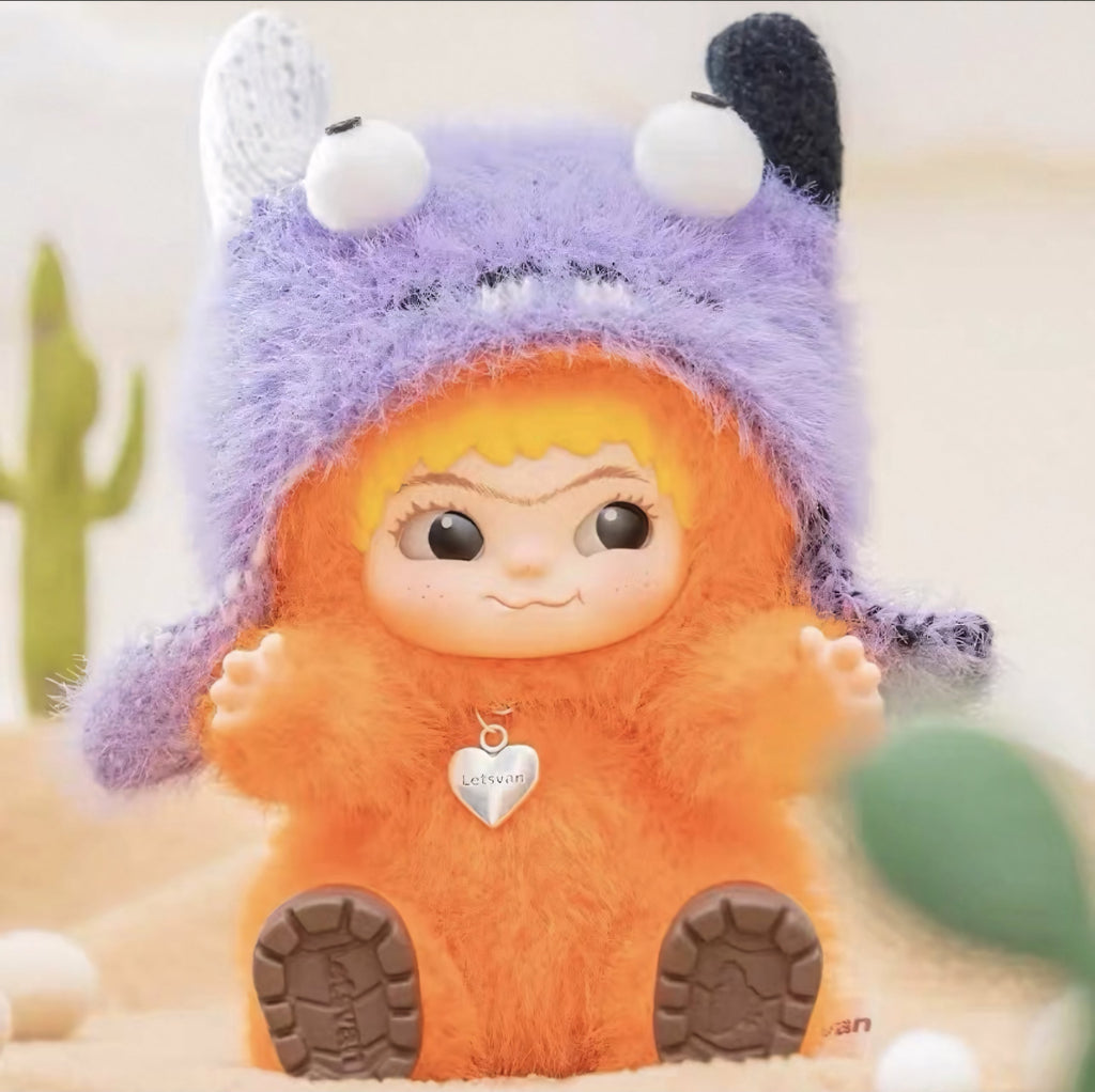 WAKUKU second generation fox rabbit mischievous diary series pendant blind box plush girl gift