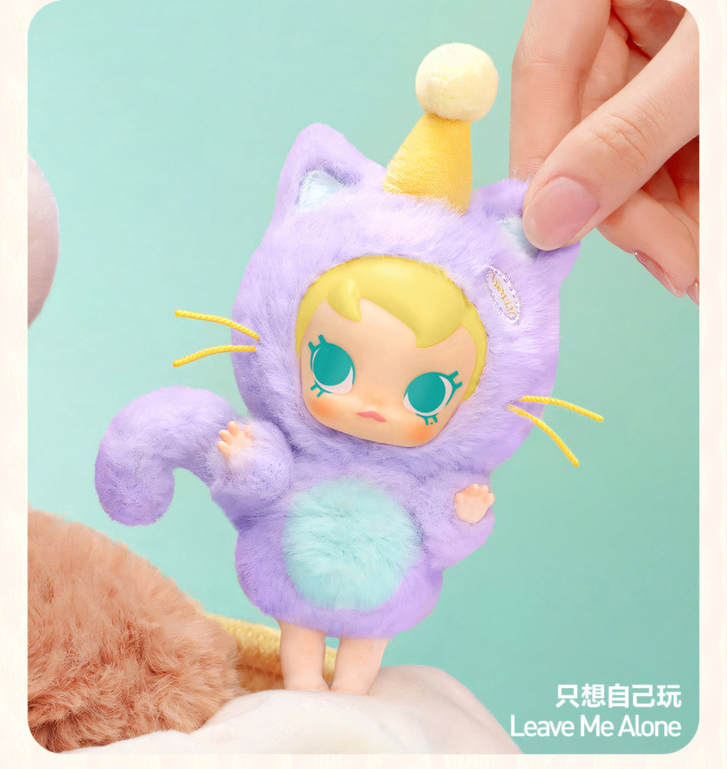 Authentic Baby Molly Pocket Friends Series-Vinyl Plush Pendant