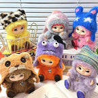 WAKUKU second generation fox rabbit mischievous diary series pendant blind box plush girl gift