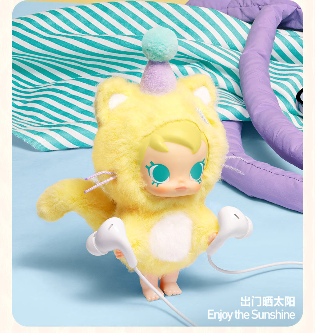 Authentic Baby Molly Pocket Friends Series-Vinyl Plush Pendant