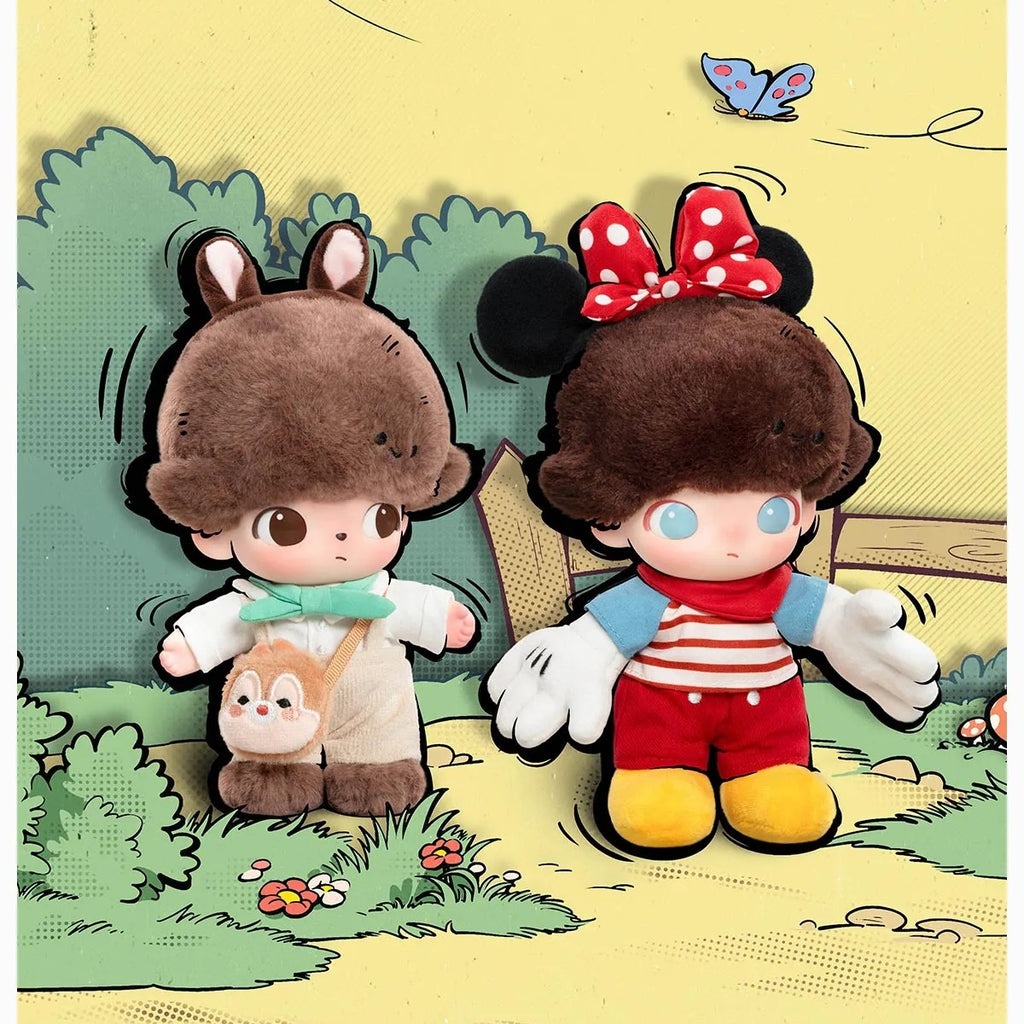 DIMOO WORLD × DISNEY Series-Vinyl Plush Keychain Blind Box