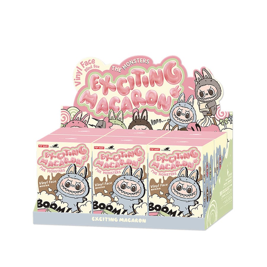 Authentic Labubu Exciting Macaron V1 Blind Box POP MART The Monsters Sealed