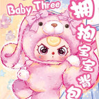 Baby three three-year-old hug baby backpack plush backpack cute doll girl bag gift 400%