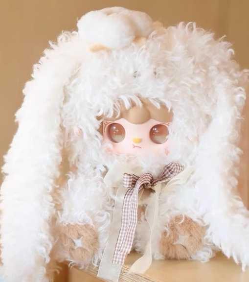 Yooki Oxygen 400% Bunny Florall Fragments Blind Box Plush Toy