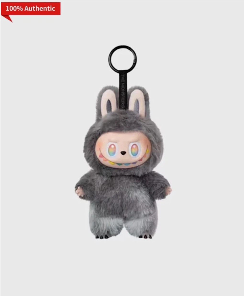 POP MART LABUBU V3 Big Into Energy The Monsters Happiness Plush AUTHENTIC