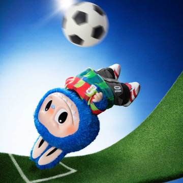THE MONSTERS x FIFA SERIES-Catch the Win Vinyl Plush Doll