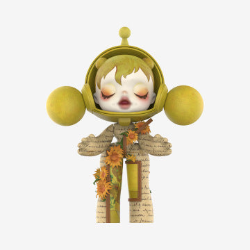 Pop Mart MEGA α SKULLPANDA 1000% Van Gogh Museum Sunflowers