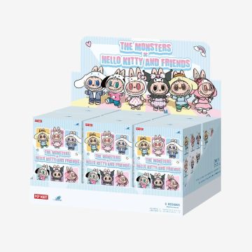 THE MONSTERS x Hello Kitty and FriendsSeries-Vinyl Plush Pendant Blind Box