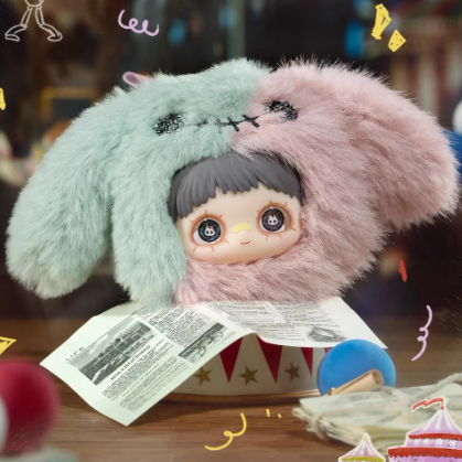 TOPTOYMayMei-Crazy Circus Series Plush Blind Box Cute Desktop Ornaments Birthday Gift
