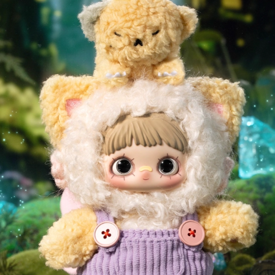 MayMei  Generation Twin Secret Realm Blind Box Cute Plush Toy Trendy Toy Bag Charm