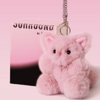 URROUND Plush Kitten Doll Fragrance Elf MIZ Cute Bag Pendant