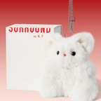 URROUND Plush Kitten Doll Fragrance Elf MIZ Cute Bag Pendant