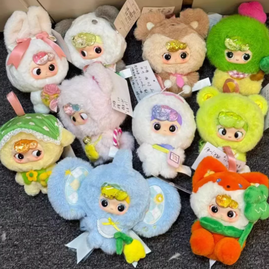 Little OOfirst generation spring flower fortune plush series blind box