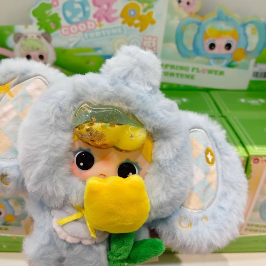 Little OOfirst generation spring flower fortune plush series blind box
