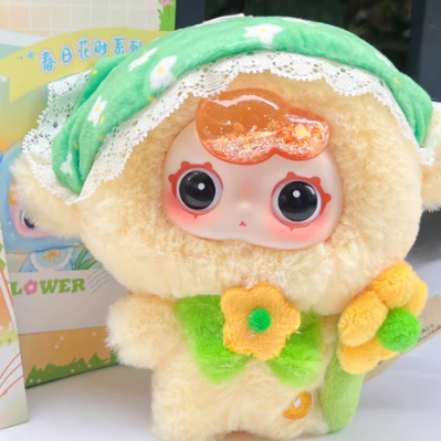 Little OOfirst generation spring flower fortune plush series blind box