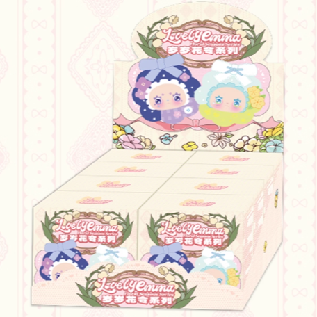 LOVELY EMMA Sui Sui Hua Ling blind box vinyl plush doll pendant cute girl gift trendy play ornaments