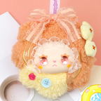 LOVELY EMMA Sui Sui Hua Ling blind box vinyl plush doll pendant cute girl gift trendy play ornaments