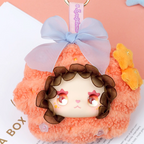 LOVELY EMMA Sui Sui Hua Ling blind box vinyl plush doll pendant cute girl gift trendy play ornaments