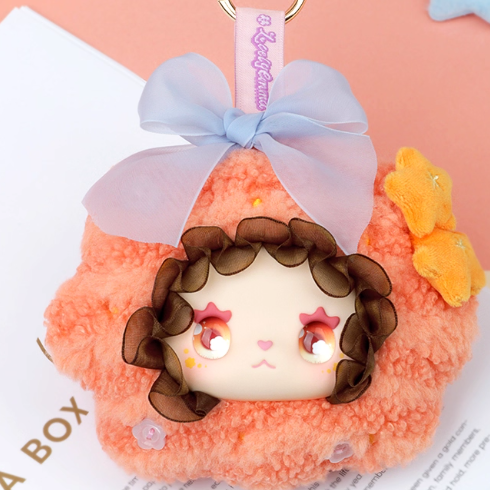 LOVELY EMMA Sui Sui Hua Ling blind box vinyl plush doll pendant cute girl gift trendy play ornaments