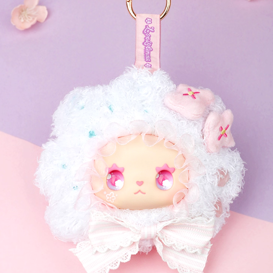 LOVELY EMMA Sui Sui Hua Ling blind box vinyl plush doll pendant cute girl gift trendy play ornaments