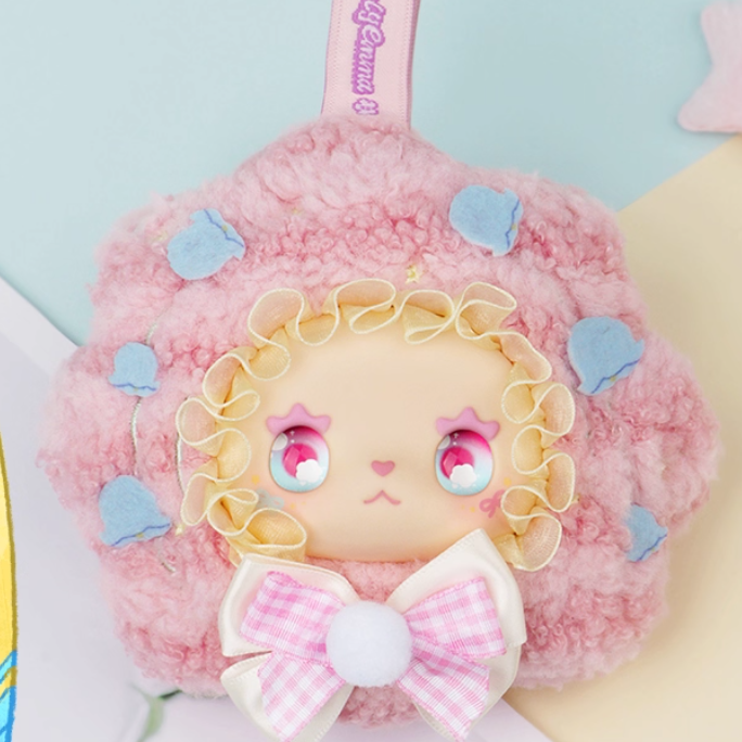 LOVELY EMMA Sui Sui Hua Ling blind box vinyl plush doll pendant cute girl gift trendy play ornaments